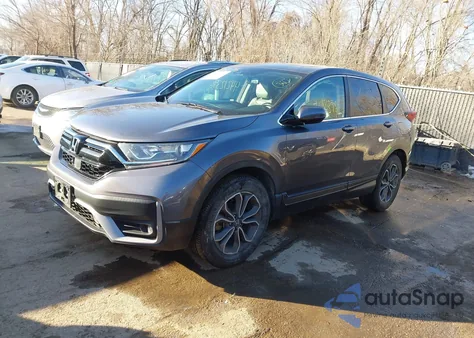 2021 Honda Cr-V Awd Ex-L z USA, uszkodzony, nr VIN 5J6RW2H84ML025560